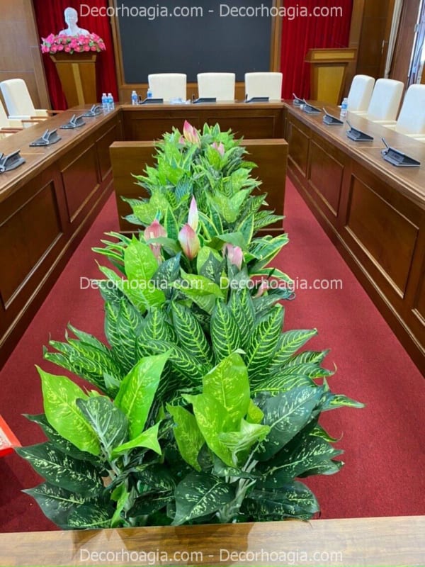 bục cây giả