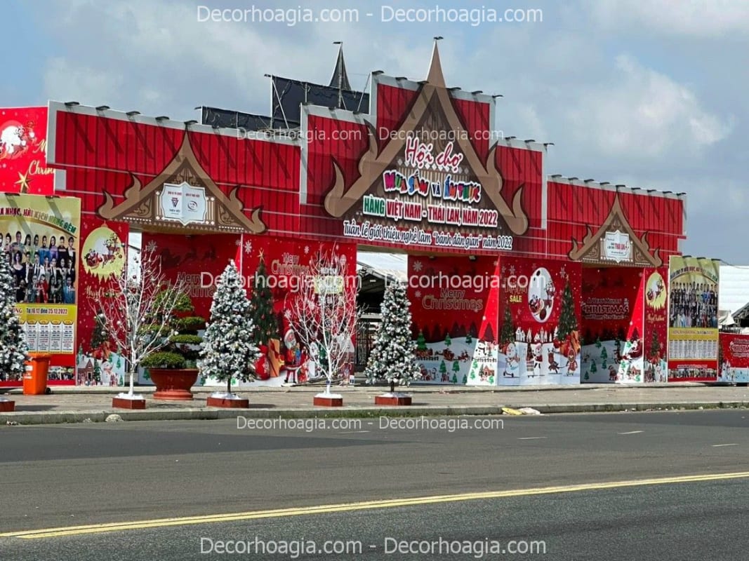 trang trí noel hcm