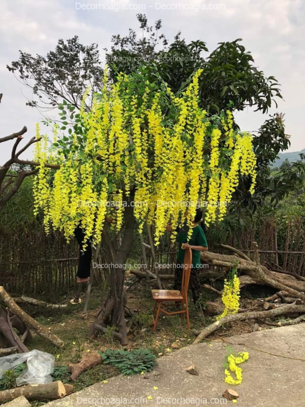 cây hoa tử đằng giả quận 1 hcm