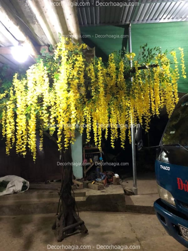 cây hoa tử đằng giả quận 2 hcm