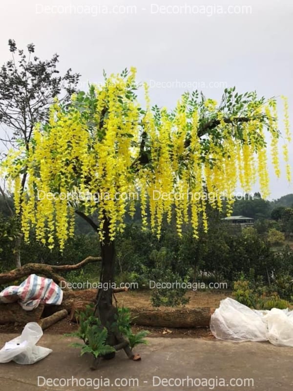 cây hoa tử đằng giả quận 2 hcm