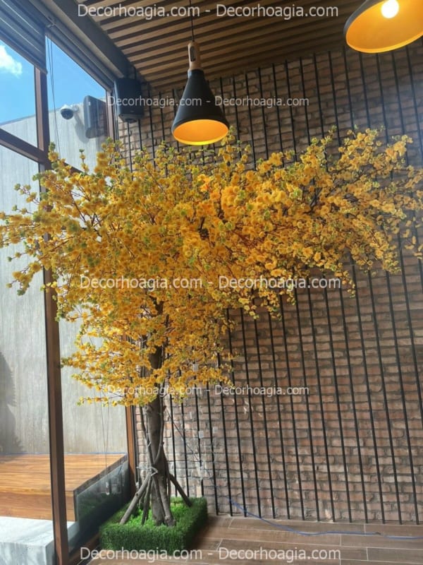 cho thuê cây hoa giả ngày tết
