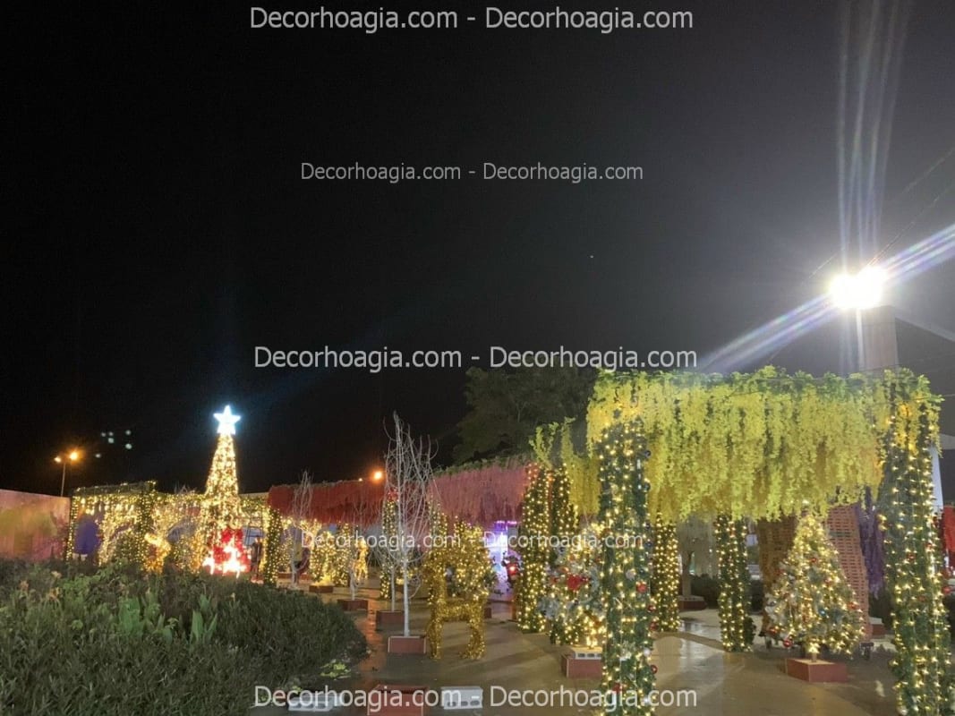 decor cây giả hà nội