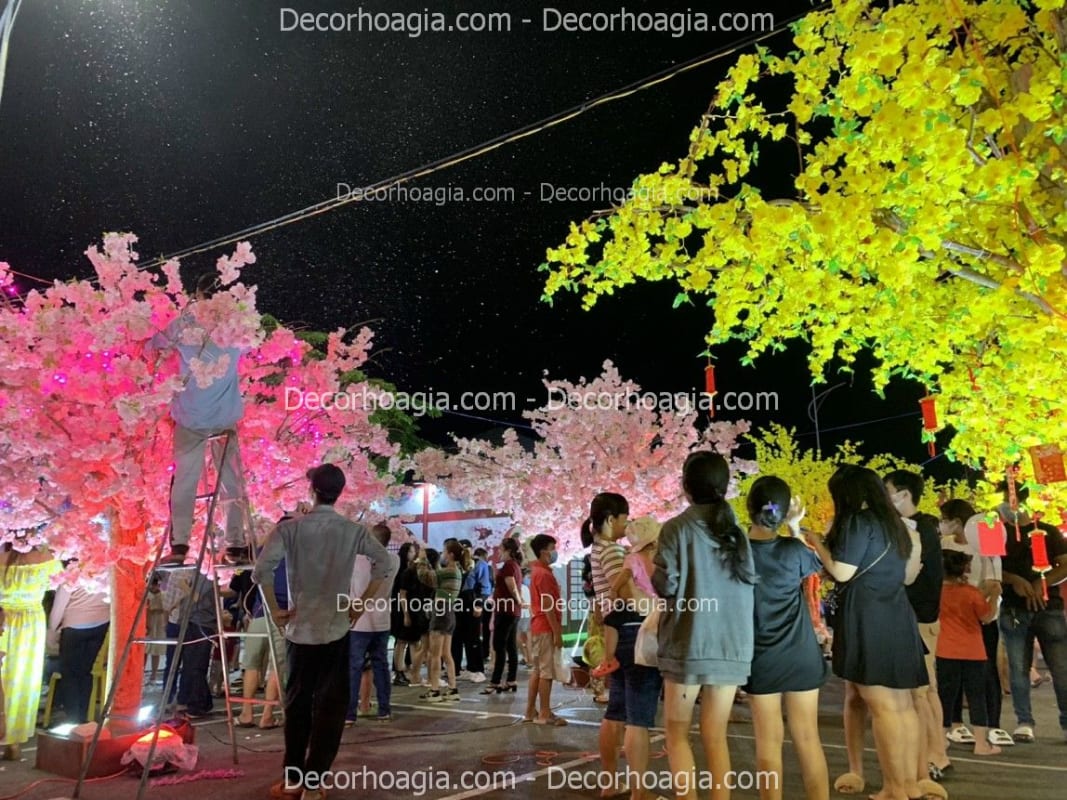 Cây hoa anh đào giả