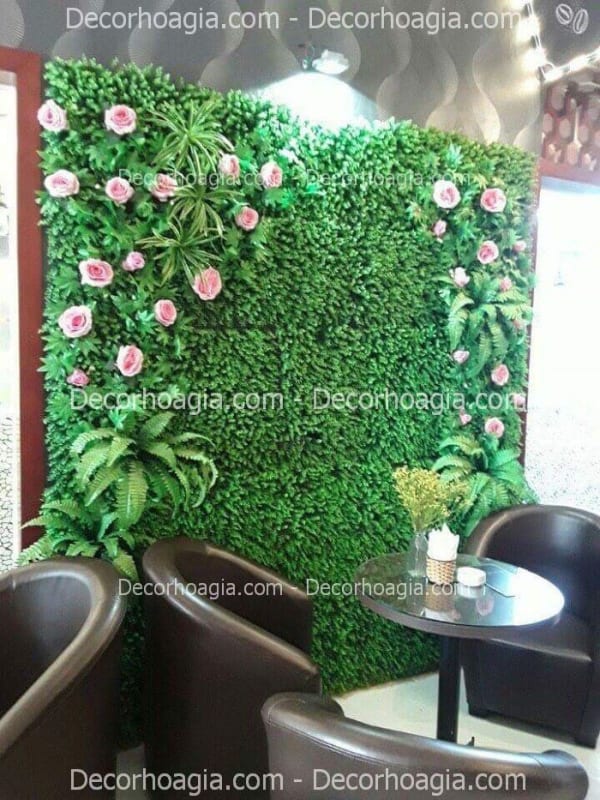 Mua tường cây giả