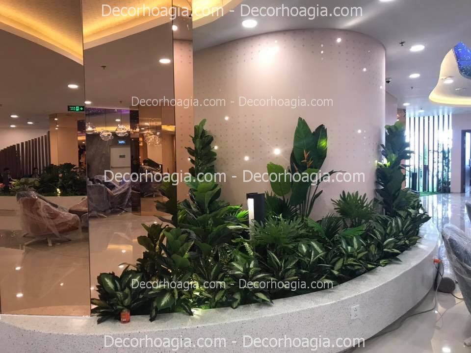Tiểu cảnh cây giả quận 1