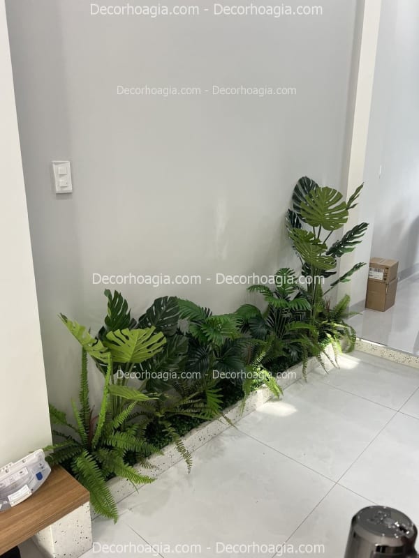 Tiểu cảnh giả trang trí nhà phố
