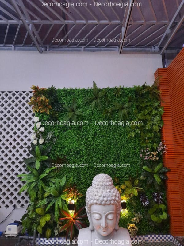 Tường cây giả quận 5 TPHCM